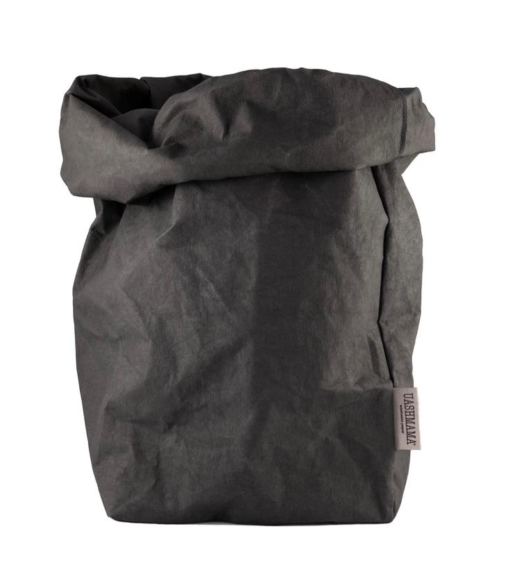 PAPER BAG BASIC XLARGE BLACK / LIEFERZEIT: AB BESTELLDATUM CA. 4-6 WOCHEN