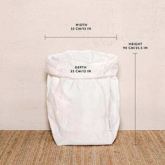 PAPER BAG COLORED XXLARGE WHITE