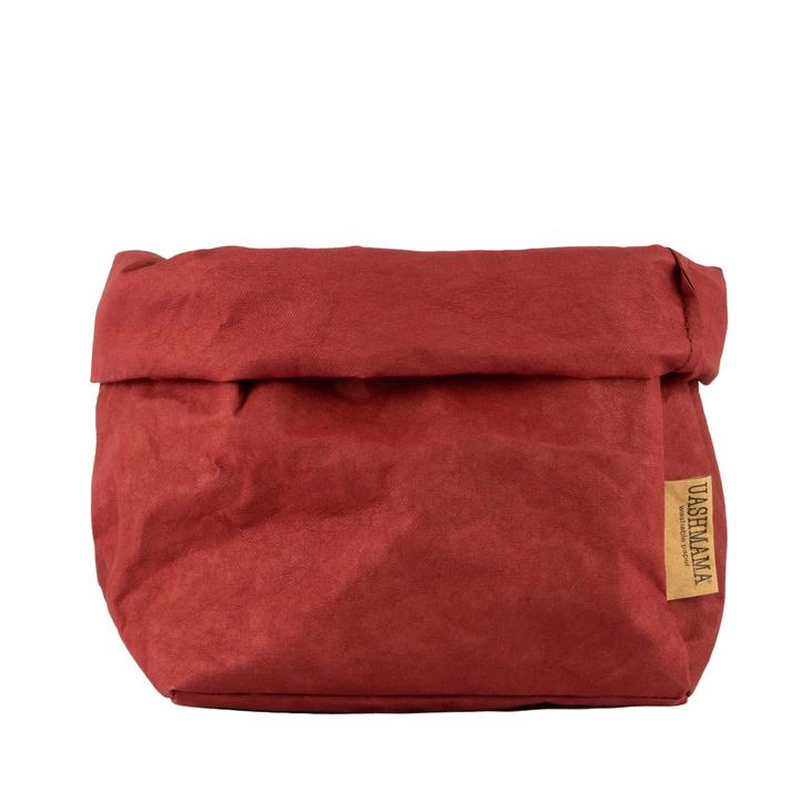 PAPER BAG LARGE BORDEAUX (SOLANGE VORRAT REICHT)