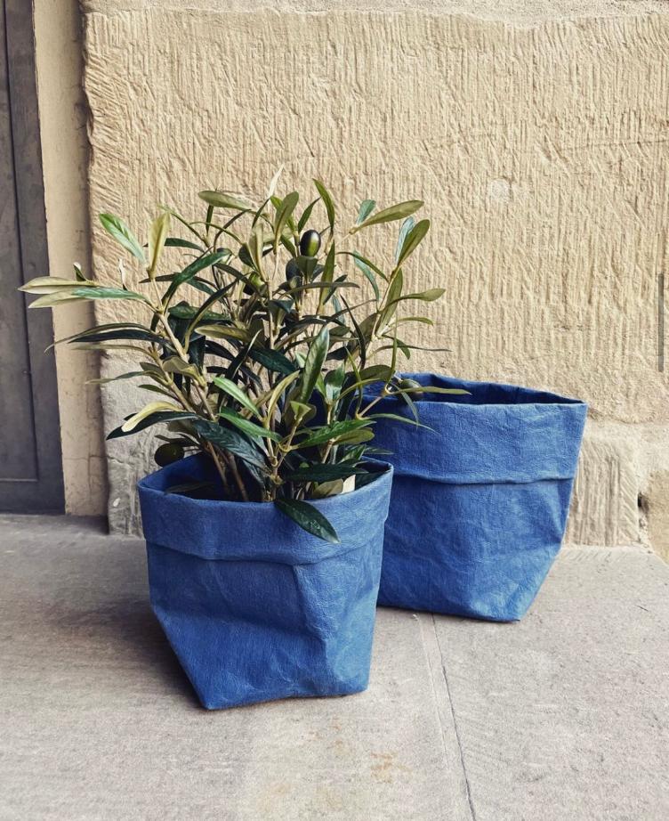PAPER BAG MEDIUM DENIM