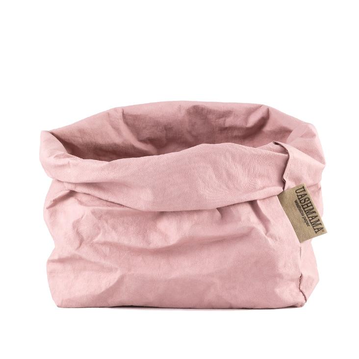 PAPER BAG COLORED MEDIUM QUARZO ROSA