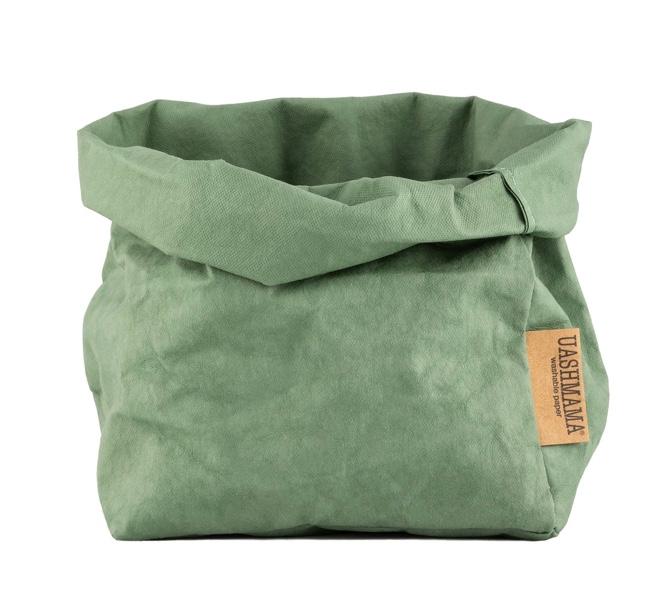 PAPER BAG COLORED MEDIUM SALVIA / LG