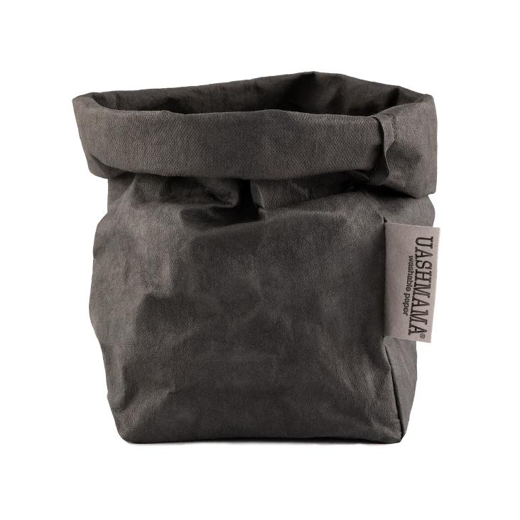 PAPER BAG COLORED SMALL DARK GREY