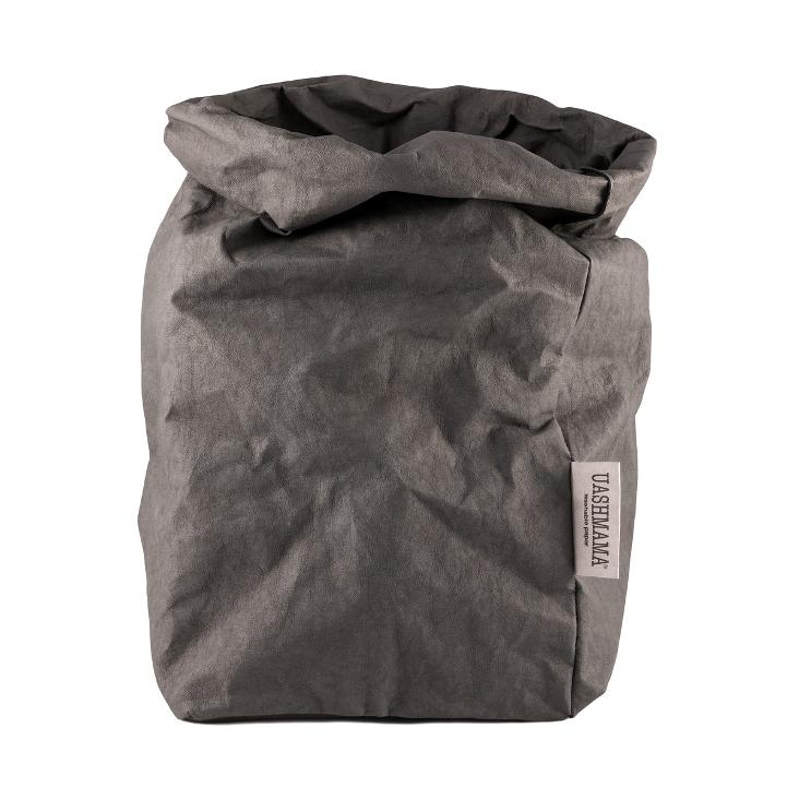 VORBESTELLEN: PAPER BAG COLORED XLARGE DARK GREY (LIEFERBAR CA 4-6 WOCHEN AB BESTELLDATUM)
