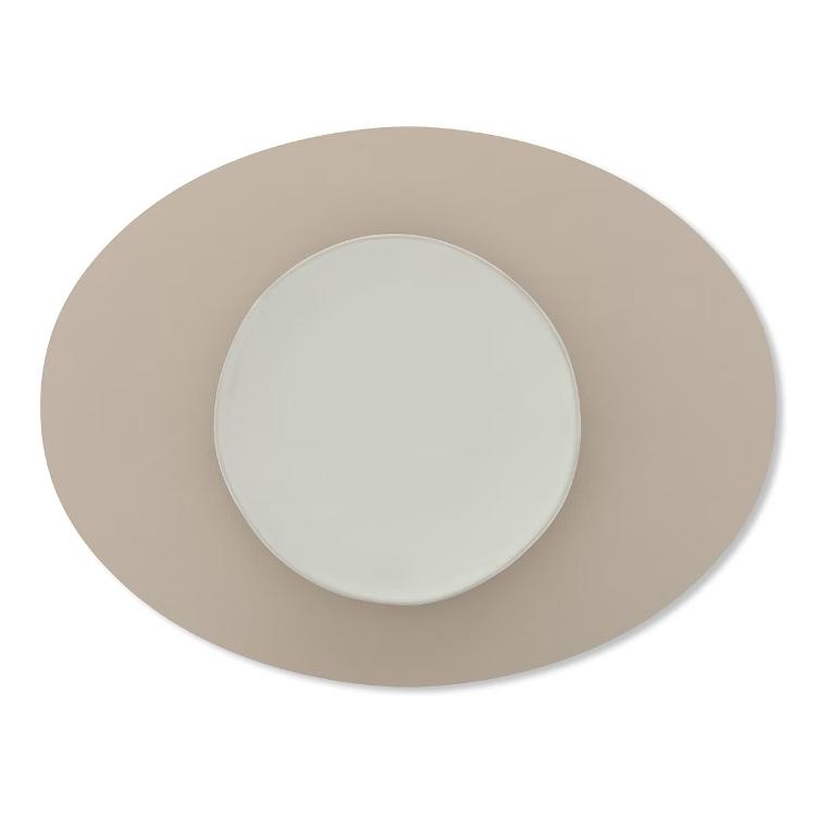 VORBESTELLEN: PLACEMAT BONA CASHMERE OVAL / LIEFERZEIT: AB BESTELLDATUM CA. 4-6 WOCHEN