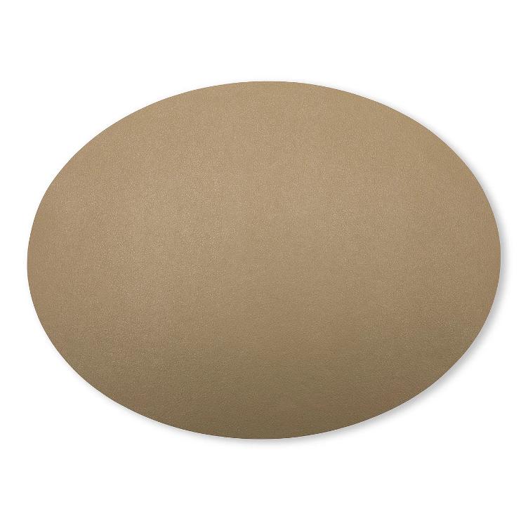 PLACEMAT BONA TAUPE OVAL / LIEFERZEIT: AB BESTELLDATUM CA. 4-6 WOCHEN