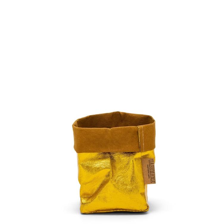 PAPER BAG METALLIC PICCOLO LIMONE (SOLANGE VORRAT REICHT)