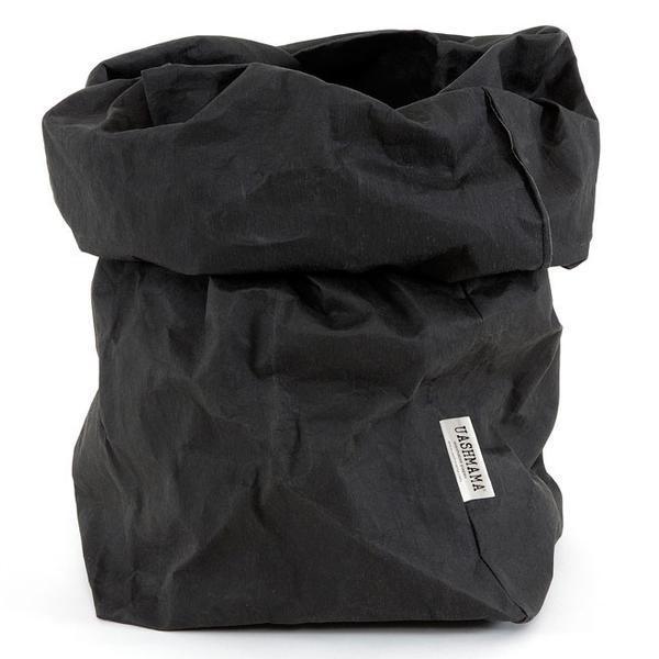 PAPER BAG BASIC GIGANTE BLACK / LIEFERZEIT: AB BESTELLDATUM CA. 4-6 WOCHEN