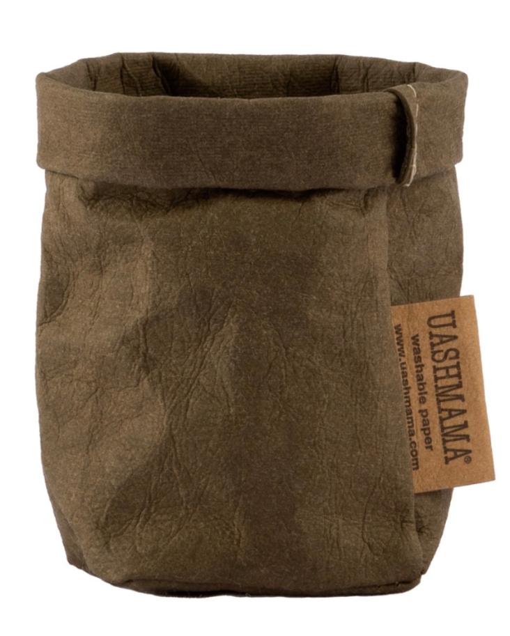 PAPER BAG BASIC PICCOLO OLIVA