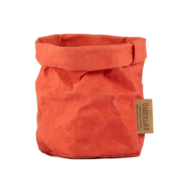 PAPER BAG COLORED PICCOLO CORALLO (SOLANGE VORRAT REICHT)