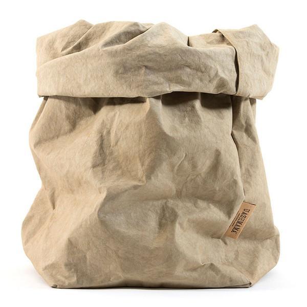 PAPER BAG COLORED SMALL SABBIA (SOLANGE VORRAT REICHT)