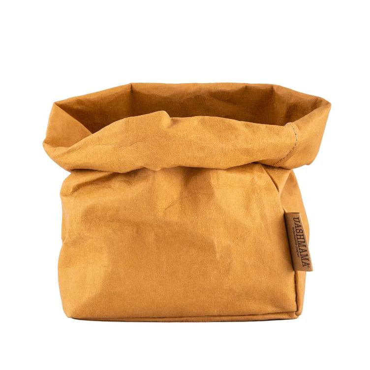 PAPER BAG COLORED XXLARGE CAMEL / LIEFERZEIT: AB BESTELLDATUM CA. 4-6 WOCHEN