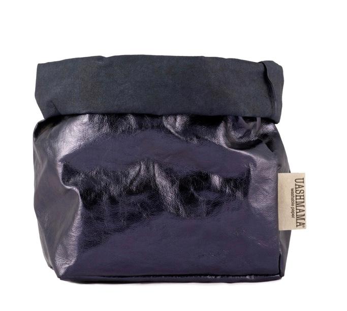 PAPER BAG METALLIC MEDIUM BLUE/PETROLIO