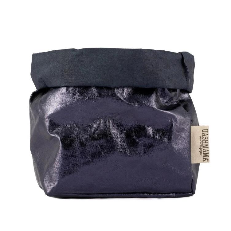 PAPER BAG METALLIC XLARGE BLUE/PETROLIO / LIEFERZEIT: AB BESTELLDATUM CA. 4-6 WOCHEN