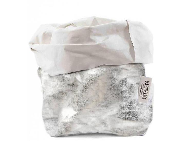 PAPER BAG NUVOLA MEDIUM WHITE/SILVER (SOLANGE VORRAT REICHT)