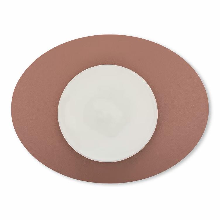 VORBESTELLEN: PLACEMAT BONA ANTIQUE PINK OVAL / LIEFERZEIT: AB BESTELLDATUM CA. 4-6 WOCHEN