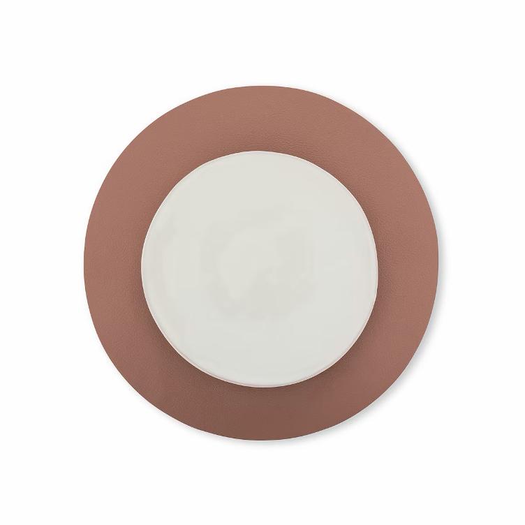 VORBESTELLEN: PLACEMAT BONA ANTIQUE PINK ROUND / LIEFERZEIT: AB BESTELLDATUM CA. 4-6 WOCHEN