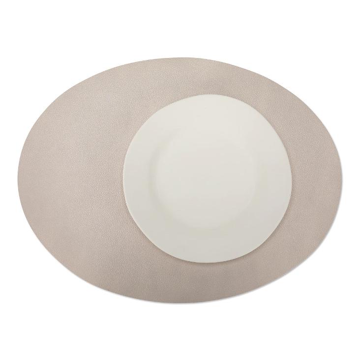 PLACEMAT LA PAPER OVAL LATTE