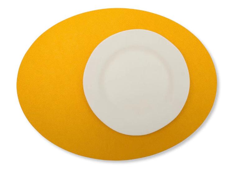 PLACEMAT LA PAPER OVAL SOLE