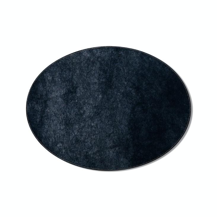 PLACEMAT OVAL TEC BLUE (SOLANGE VORRAT REICHT)