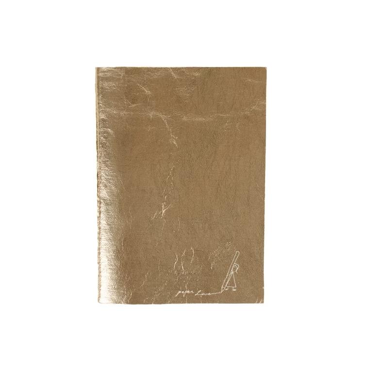 VORBESTELLEN: NOTIZBLOCK A5 METALLIC PLATINO (LIEFERBAR CA 4-6 WOCHEN AB BESTELLDATUM)