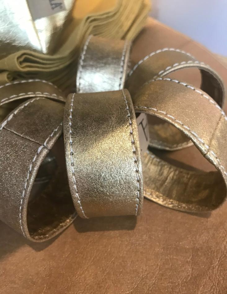 SERVIETTEN RING NUVOLA AVANA/SILVER (SOLANGE VORRAT REICHT)