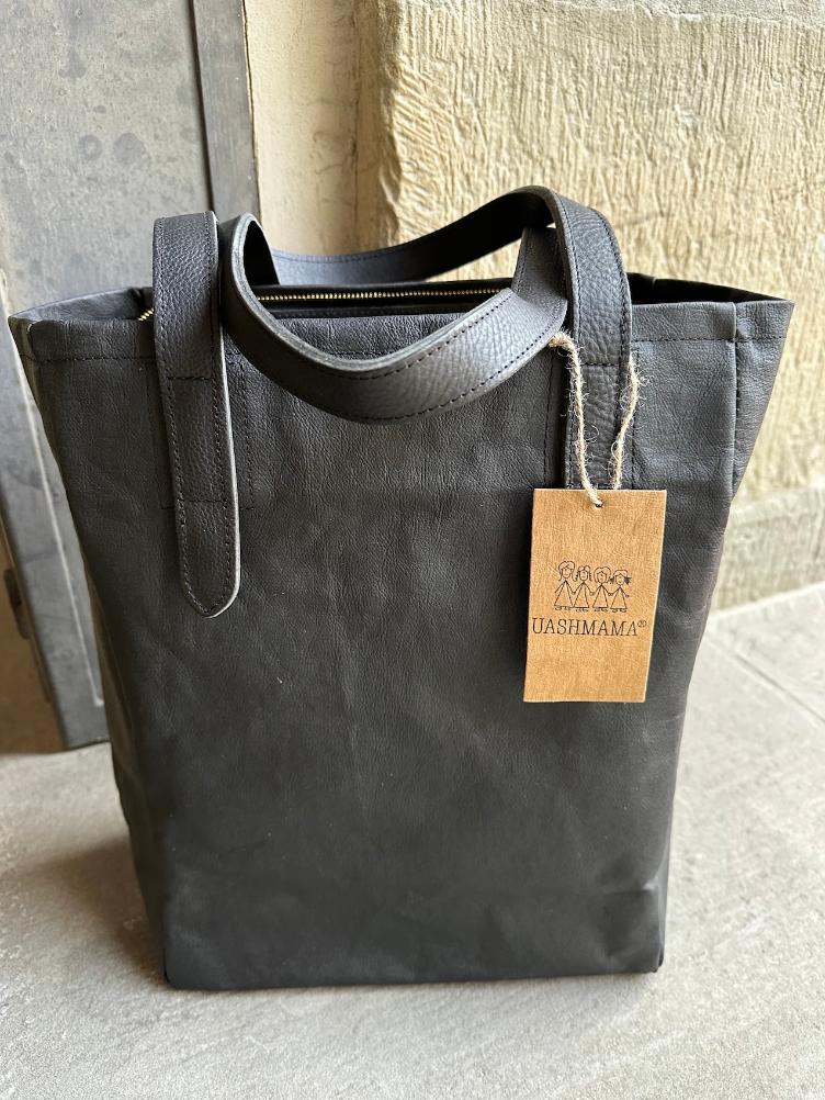 SHINE BAG VACCHETTA BLACK