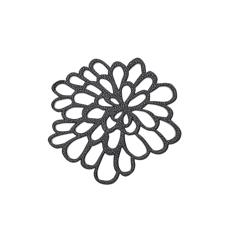 LACE COASTER BLACK