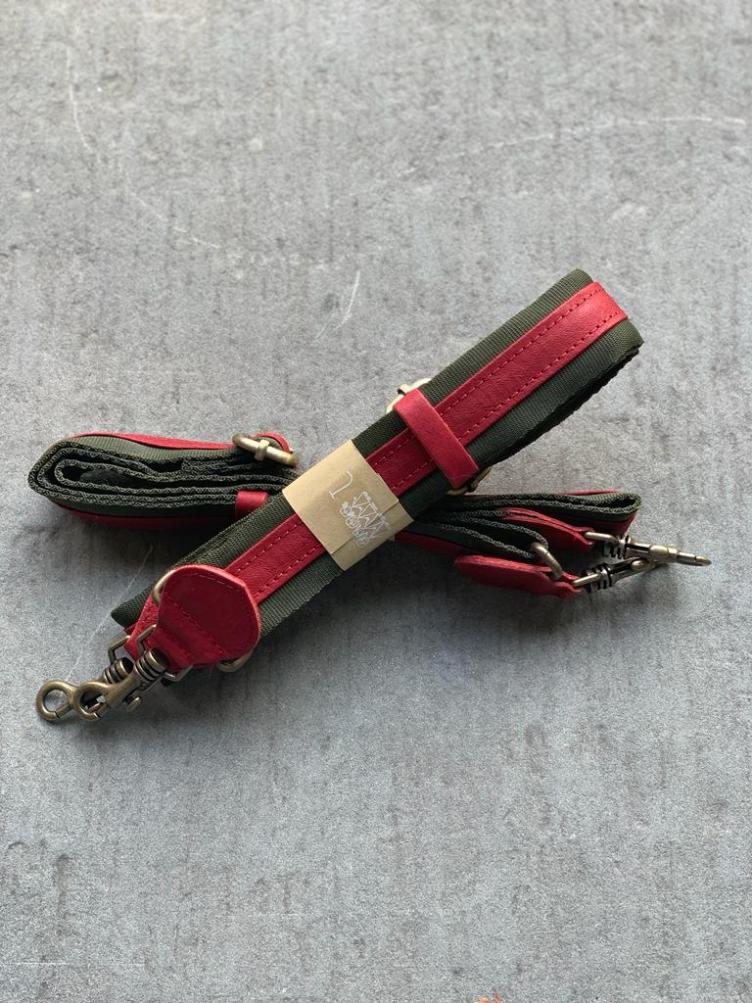 STRAP TRACOLLA 40 BICOLOR FOREST/PALIO