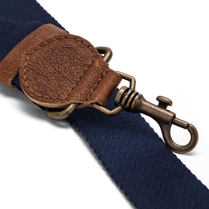 STRAP TRACOLLA BLUE / MESSING VERSCHLUSS