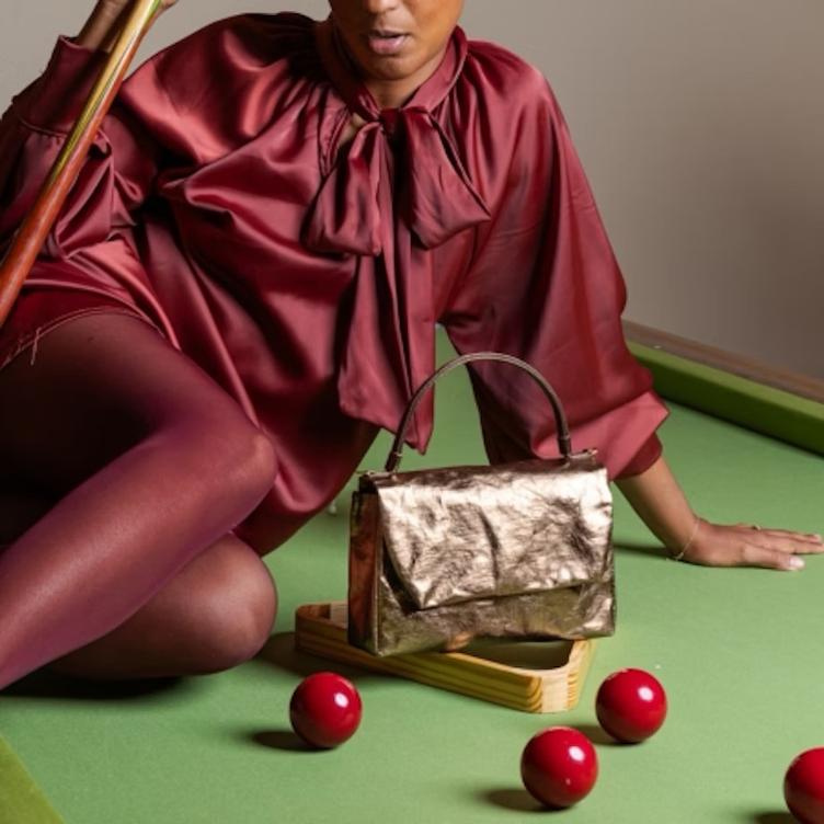 TERME MANICO LARGE METALLIC MORDORÉ