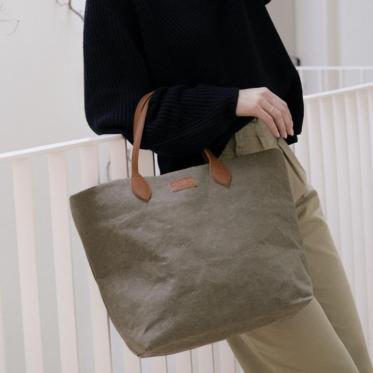 VORBESTELLEN: TOTTY BAG LARGE OLIVA (LIEFERBAR CA 4-6 WOCHEN AB BESTELLDATUM)