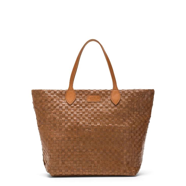 VORBESTELLEN: TOTTY BAG LARGE INTRECCIATO CUOIO (LIEFERBAR CA 4-6 WOCHEN AB BESTELLDATUM)