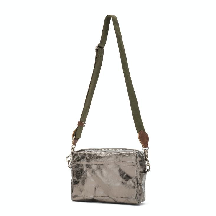 TRACOLLA BAG LARGE METALLIC PELTRO