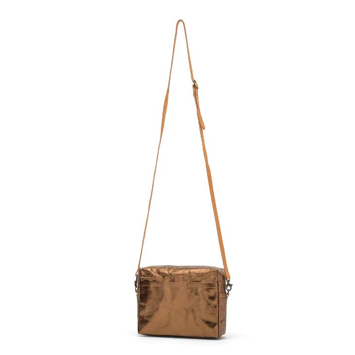 TRACOLLA BAG SMALL METALLIC MORDORÉ
