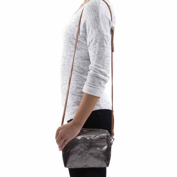 TRACOLLA BAG SMALL METALLIC PELTRO