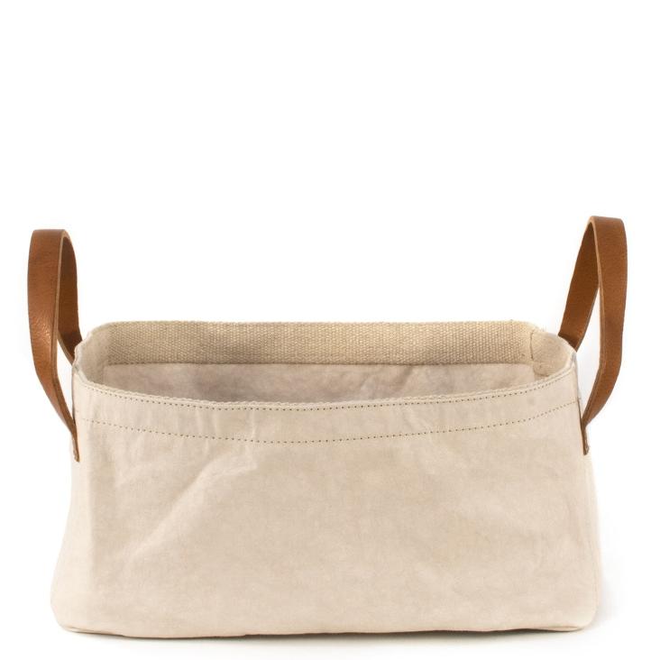 VASSOIO LEATHER HANDLES CASHMERE
