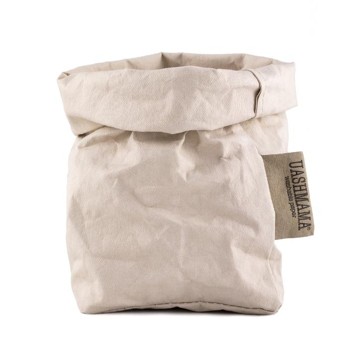 VORBESTELLEN: AB 6.5.26 WIEDER LIEFERBAR: PAPER BAG COLORED XSMALL CASHMERE