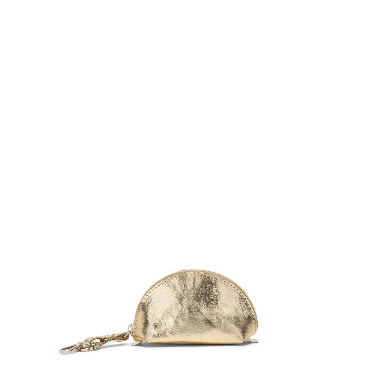 VORBESTELLEN: CA. ENDE SEPTEMBER LIEFERBAR: LUNA PURSE XSMALL METALLIC PLATINO