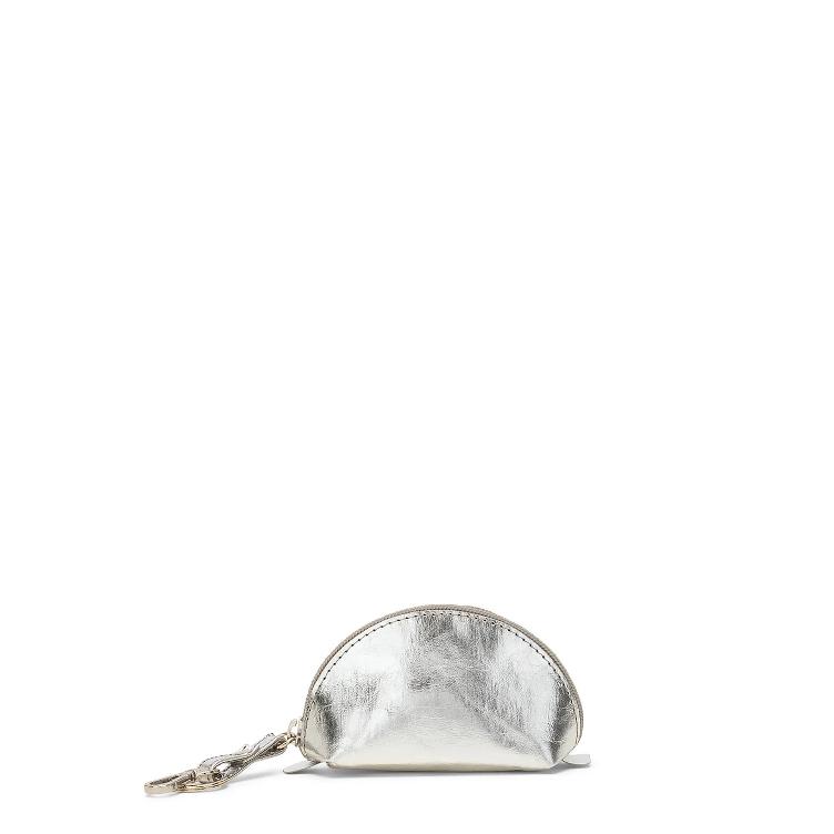 VORBESTELLEN: CA. ENDE SEPTEMBER LIEFERBAR: LUNA PURSE XSMALL METALLIC SILVER