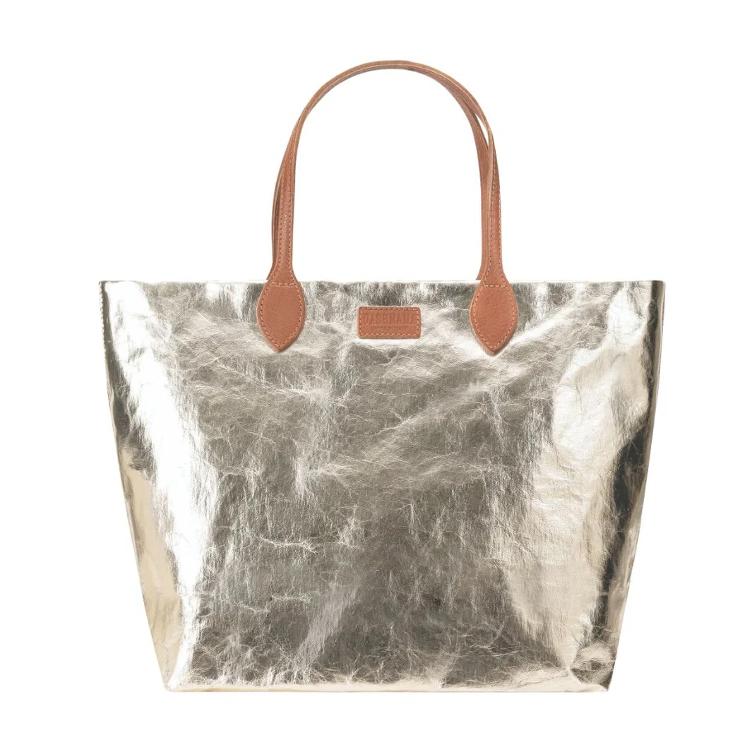 VORBESTELLEN: TOTTY BAG SMALL METALLIC PLATINO (LIEFERBAR CA 4-6 WOCHEN AB BESTELLDATUM)