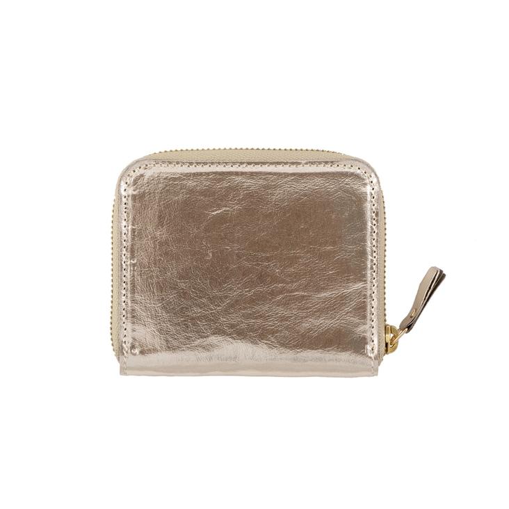 VITA WALLET SMALL METALLIC PLATINO