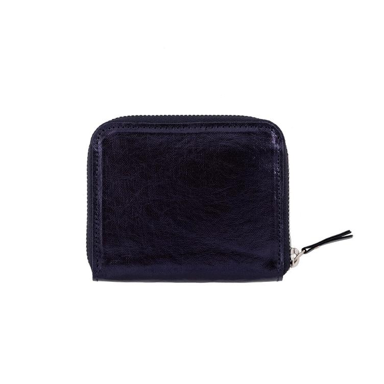 VITA WALLET SMALL METALLIC PETROLIO / LIEFERZEIT: AB BESTELLDATUM CA. 4-6 WOCHEN