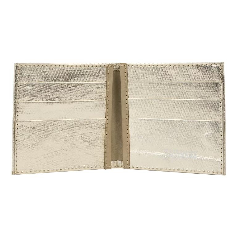 VORBESTELLEN: WALLET SMALL METALLIC PLATINO / LIEFERBAR AB 20.10.26