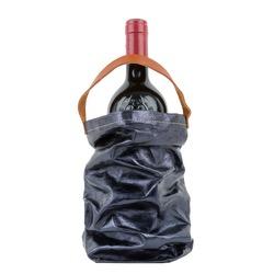 WINE BAG METALLIC PETROLIO (SOLANGE VORRAT REICHT)